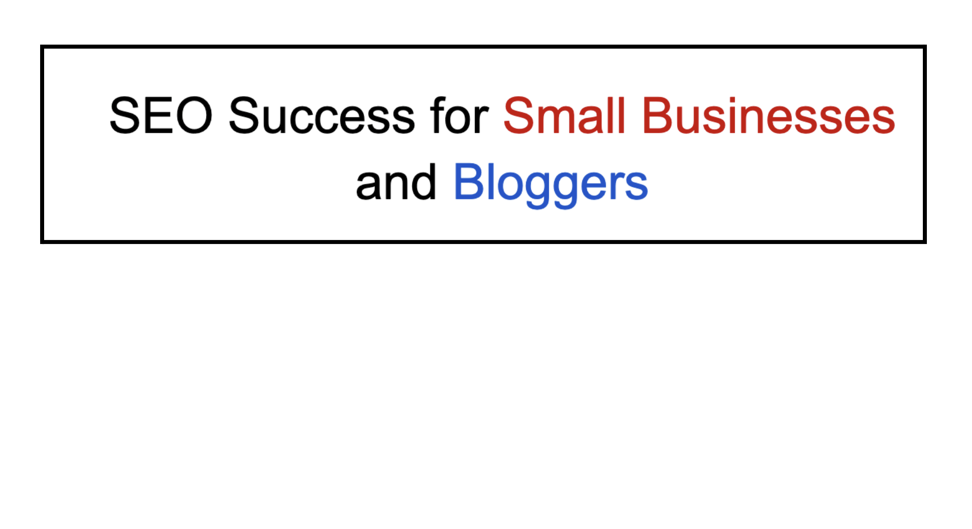 Find SEO and readability success with GT Creative.